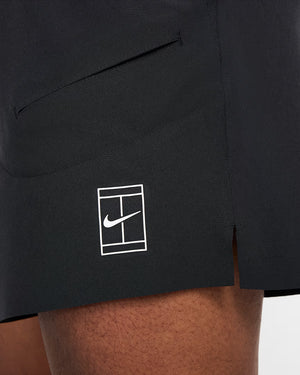 Nike Men's Dri-FIT Advantage 6-Inch Short (Black/White)
