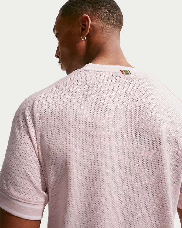 Nike Court Heritage Men's Short-Sleeve Tennis Top (Silt Red)