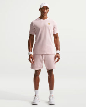 Nike Court Heritage Men's Short-Sleeve Tennis Top (Silt Red)