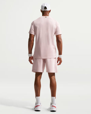 Nike Court Heritage Men's Short-Sleeve Tennis Top (Silt Red)