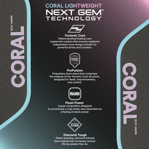 Six Zero Coral Lightweight 16mm (With Neoprene Cover)