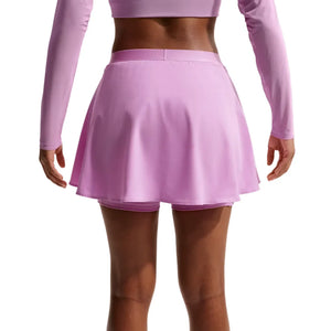 Nike Women's Slam Women's Dri-FIT High-Waisted Tennis Skort RG - Light Magenta