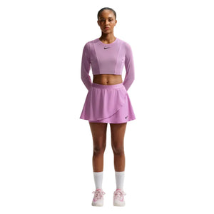 Nike Women's Slam Women's Dri-FIT High-Waisted Tennis Skort RG - Light Magenta