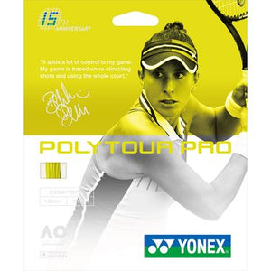 Yonex Poly Tour Pro 125 16L Flash Yellow Tennis String