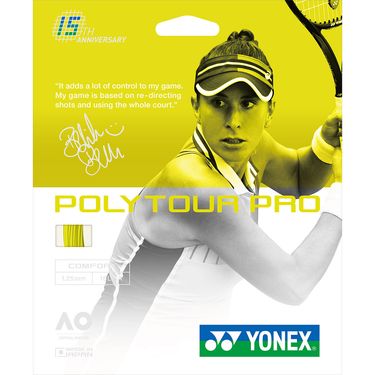 Yonex Poly Tour Pro 125 16L Flash Yellow Tennis String