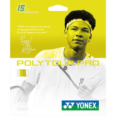 [HALF-SET] Yonex Poly Tour Pro 125 16L Flash Yellow Tennis String