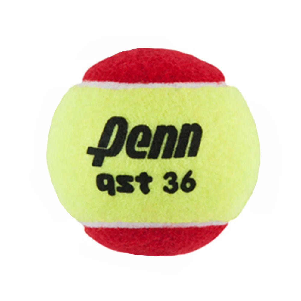 Penn QST 36 Quick Start Red Junior Tennis Balls (3 Pack)