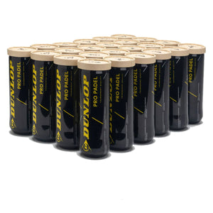 Dunlop PB 23 Pro Padel Balls Case (24 cans of 3)