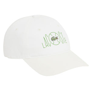 Lacoste Printed Cotton Twill Cap