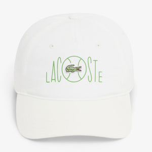 Lacoste Printed Cotton Twill Cap