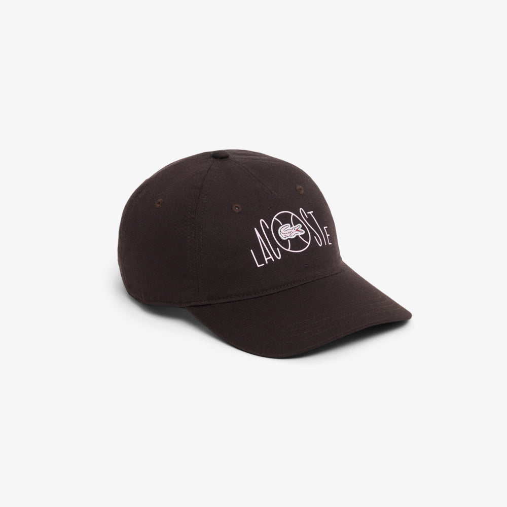 Lacoste Printed Cotton Twill Cap