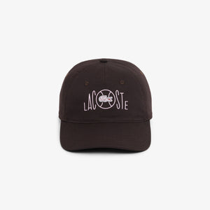 Lacoste Printed Cotton Twill Cap