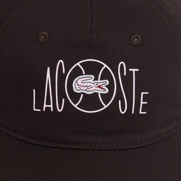Lacoste Printed Cotton Twill Cap