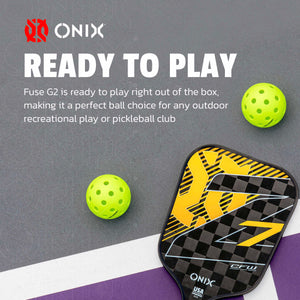 Onix Fuse G2 Outdoor Pickleball (3 Pack)