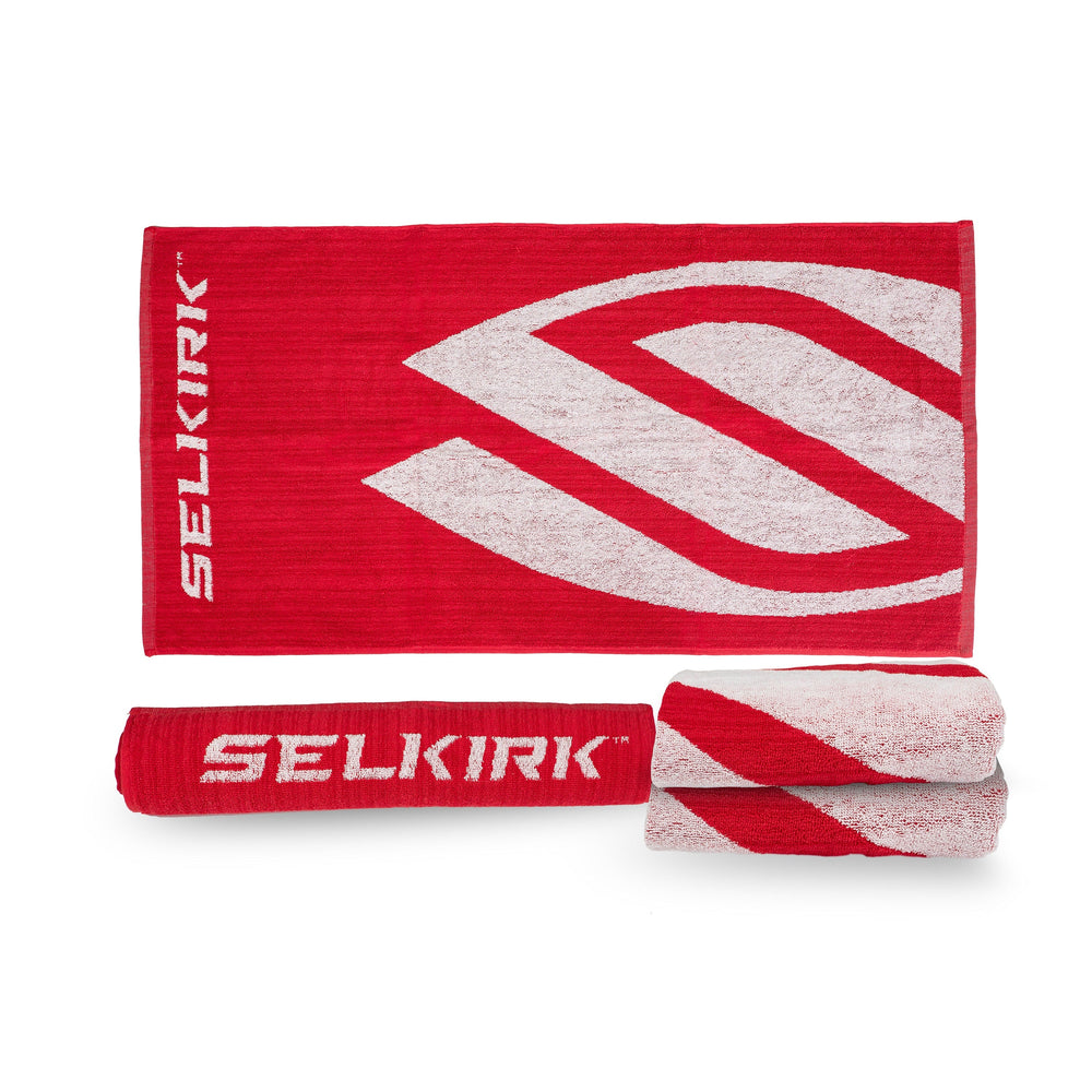 Selkirk Cotton Towel - 19" x 36" - Red