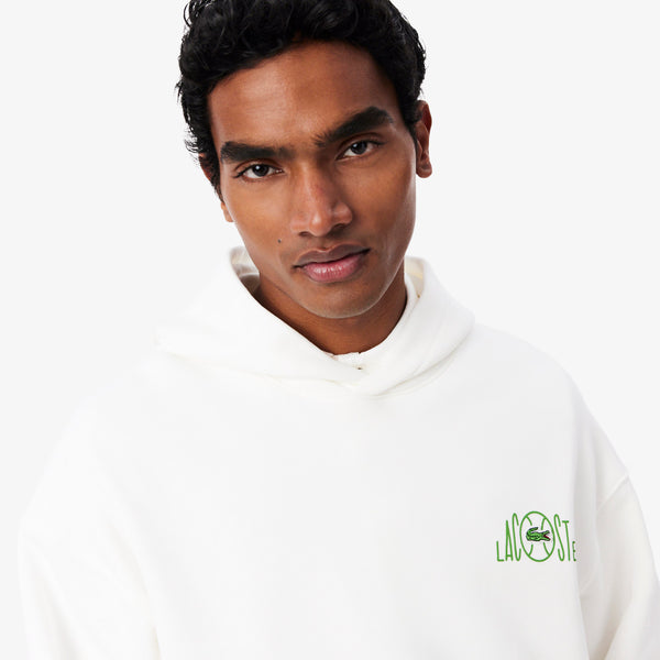 Lacoste Men's Multi Print Fleece Hoodie