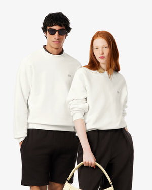 Lacoste Unisex Tennis Sweatshirt with Heritage Print
