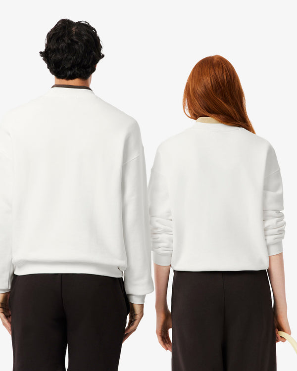 Lacoste Unisex Tennis Sweatshirt with Heritage Print