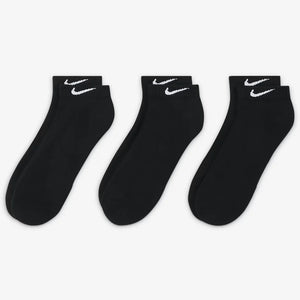 Nike Everyday Dri-fit Low Cut Sock - Black