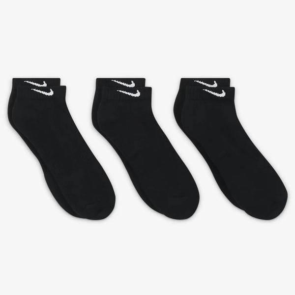 Nike Everyday Dri-fit Low Cut Sock - Black