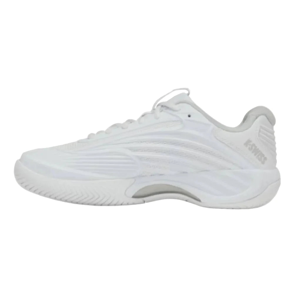 K-Swiss Hypercourt Express 3 Women's Tennis Shoe (White/Dawn Blue)