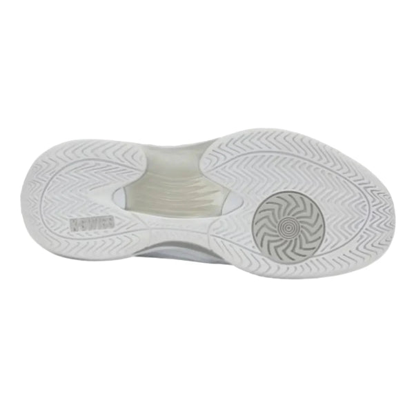 K-Swiss Hypercourt Express 3 Women's Tennis Shoe (White/Dawn Blue)