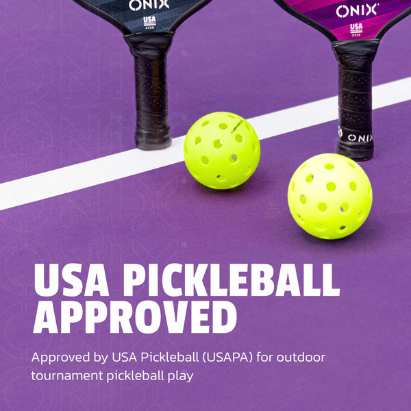 Onix Fuse G2 Outdoor Pickleball (3 Pack)