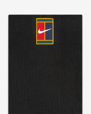 Nike Court Multiplier Cushioned Socks 2 Pack (Black)