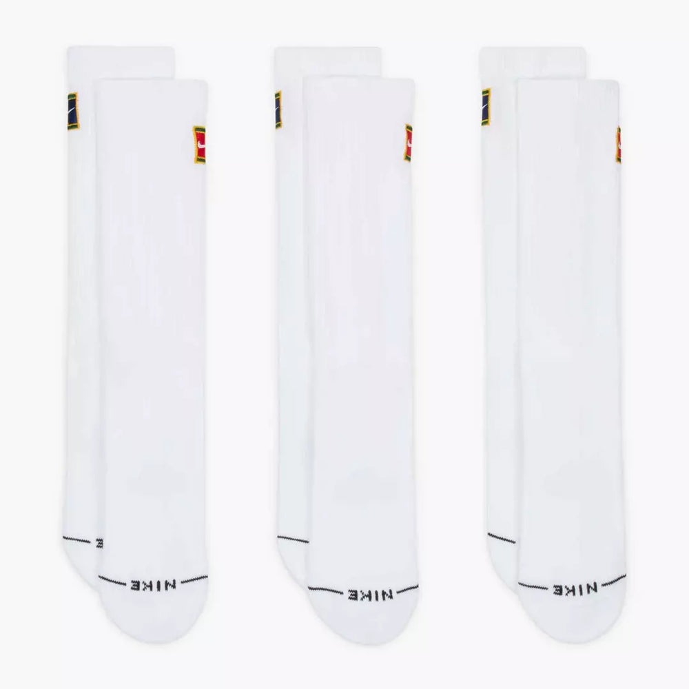 Nike Court Everyday Elevated Crew Unisex Socks (3 Pack)