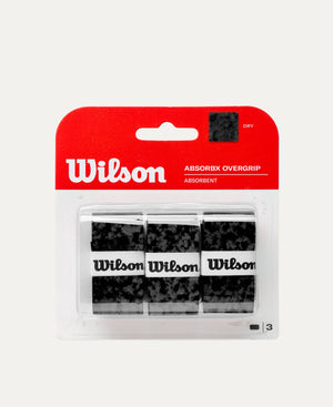 Wilson Absorbx Overgrip - 3 Pack (Black)