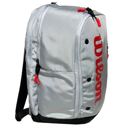 Wilson Pickleball Backpack (Grey/Red)