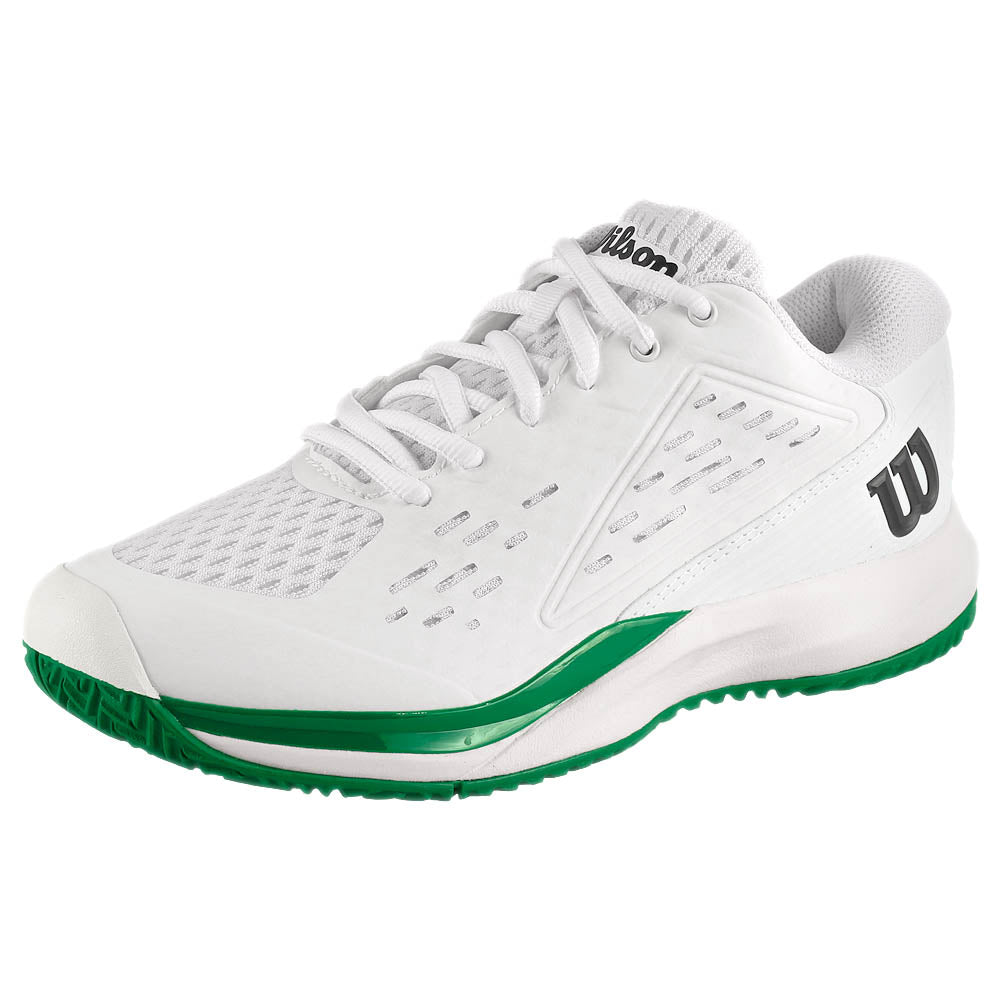 Wilson Junior's Rush Pro Ace - White/Bosphorus