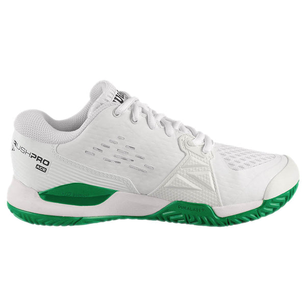 Wilson Junior's Rush Pro Ace - White/Bosphorus