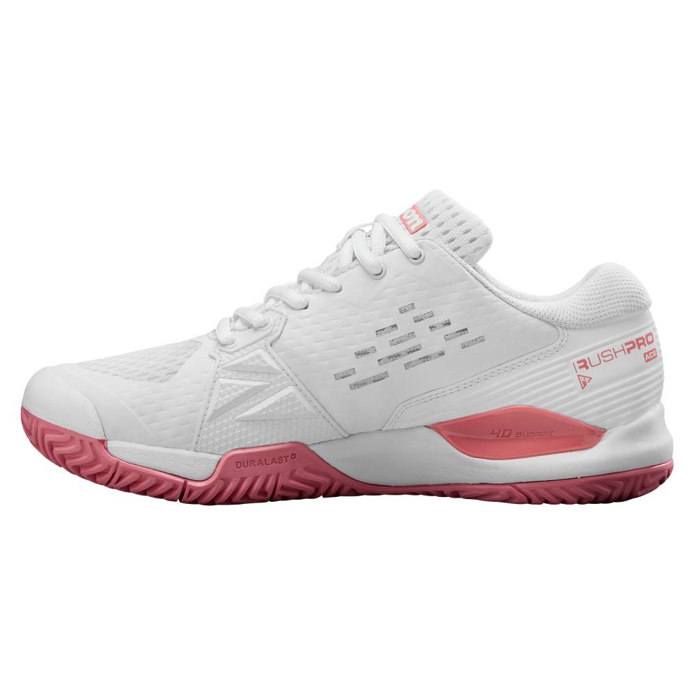 Wilson Rush Pro Ace Junior's Tennis Shoe (White)