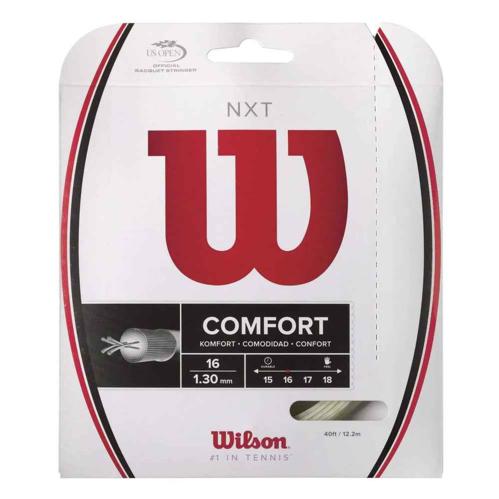 [HALF-SET] Wilson NXT 16/1.30 Tennis String (Natural)