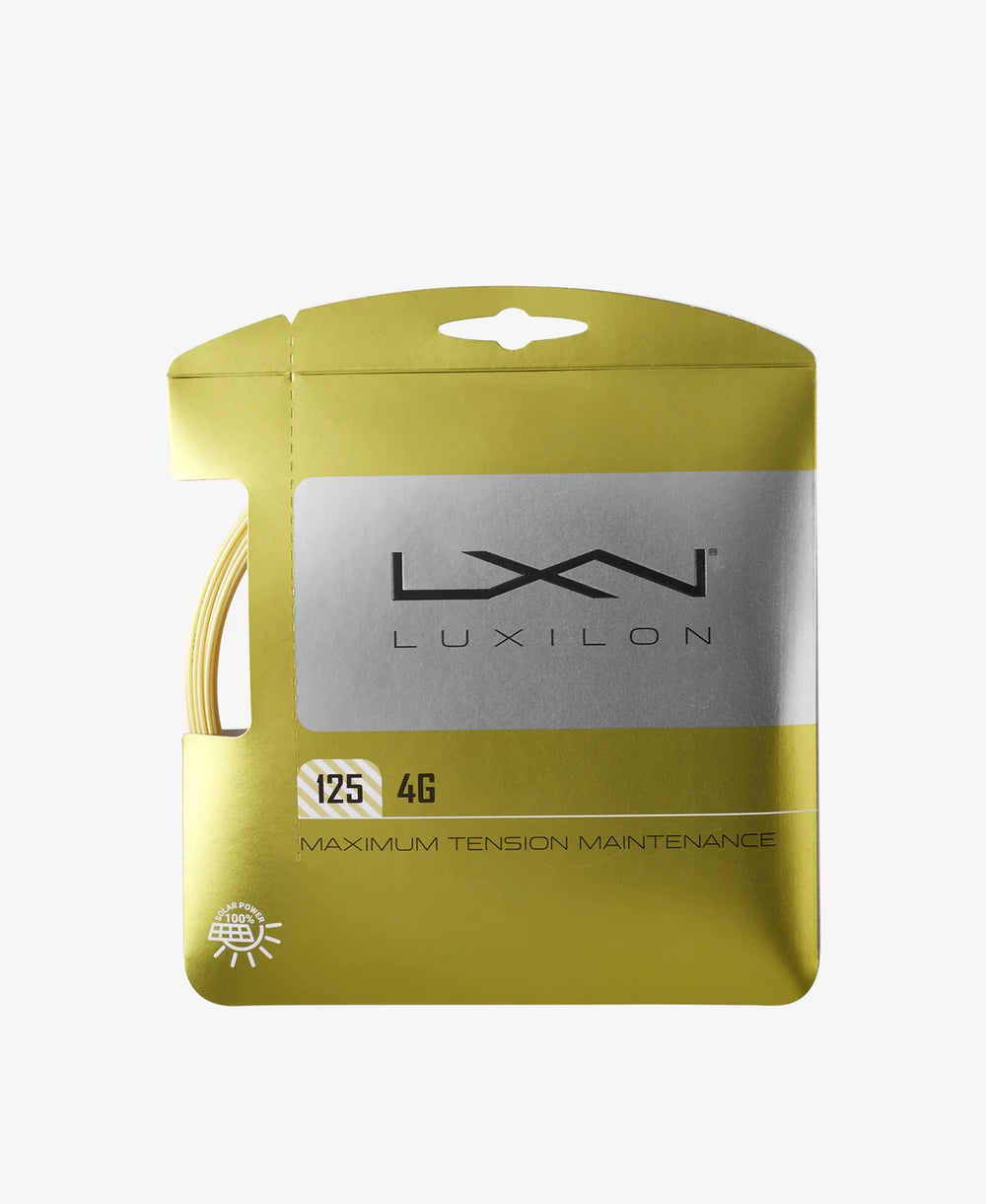 Luxilon 4G 16L/1.25 Tennis String (Gold)