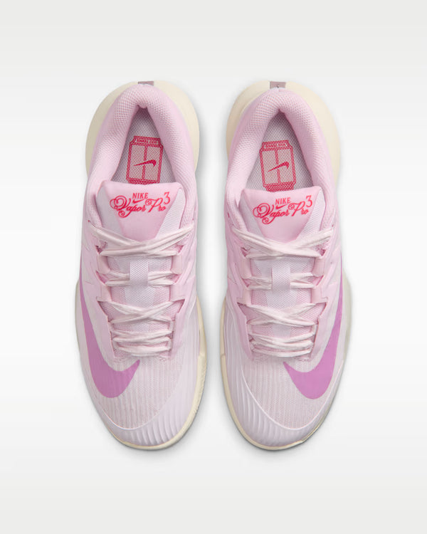 Nike Women's Vapor Pro 3 Hard Court (Pearl Pink/Light Magenta-Pink Foam-Chalk)