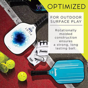 Franklin X-40 Outdoor Pickleball 3 Pack Tube