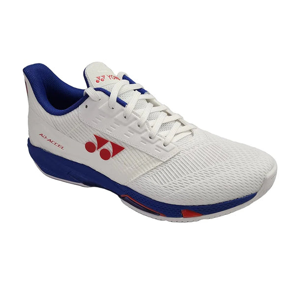 Yonex Men's Power Cushion Ad Accel WIDE (White/Purple)