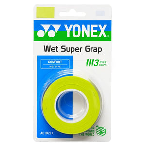 Yonex Wet Super Grap Overgrip 3 Pack