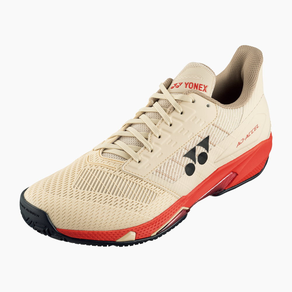 Yonex Power Cushion AD Accel Men's Tennis Shoe (Sand Beige)