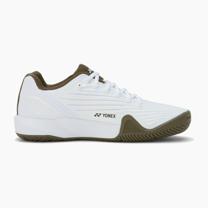 Yonex Power Cushion Eclipsion 5 Women's Tennis Shoe (White/Brown)