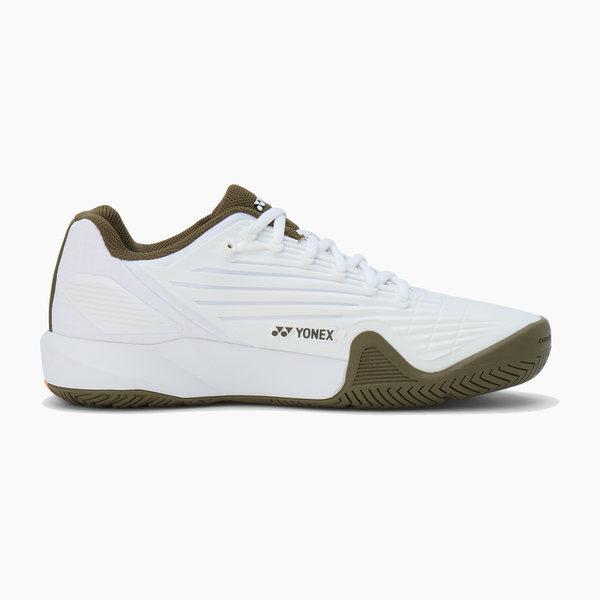 Yonex Power Cushion Eclipsion 5 Women's Tennis Shoe (White/Brown)