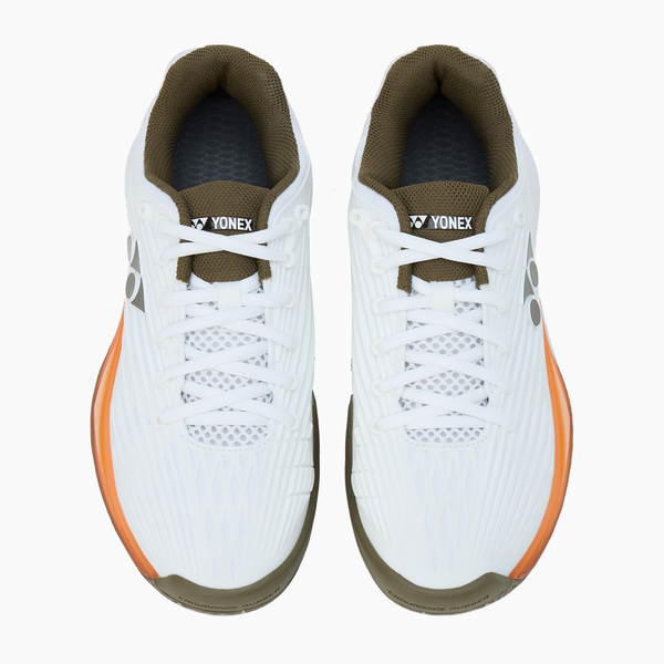 Yonex Power Cushion Eclipsion 5 Women's Tennis Shoe (White/Brown)