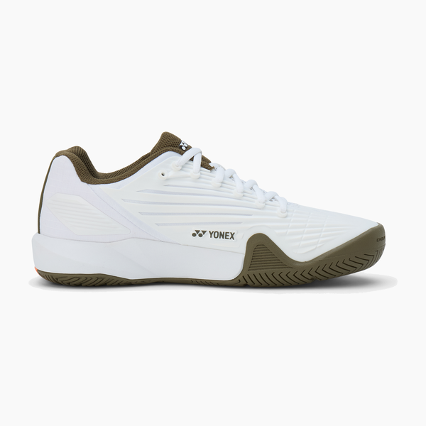 Yonex Power Cushion Eclipsion 5 Men's Tennis Shoe (White/Brown)