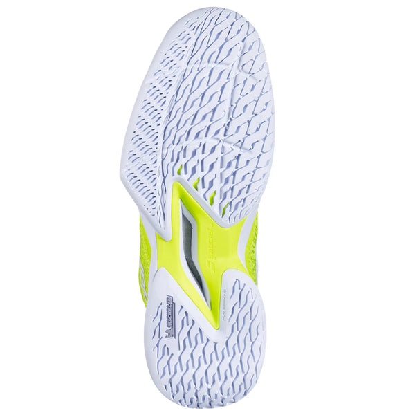 Babolat Jet Mach Women's Pickleball Shoes (Fluo Yellow/White)