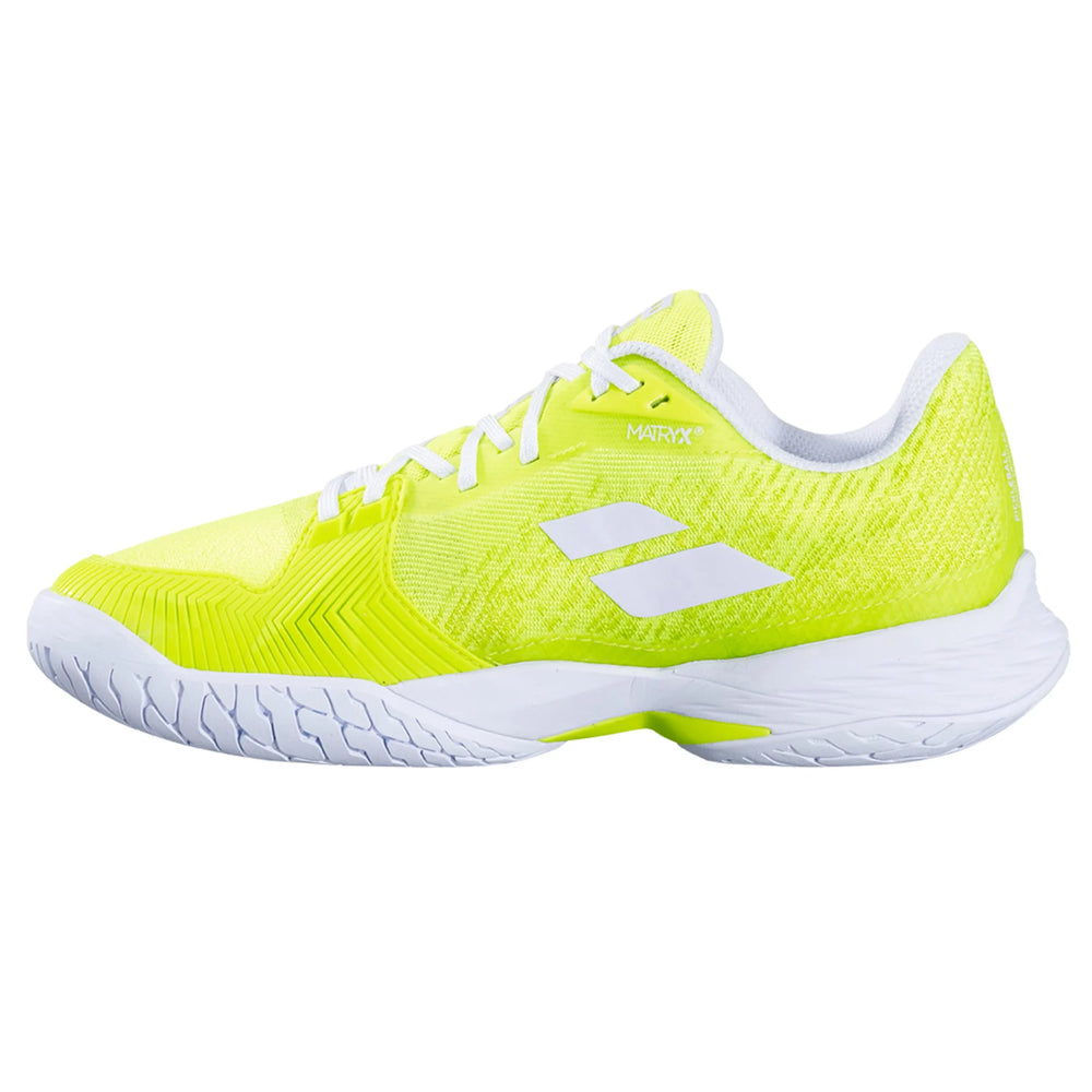 Babolat Jet Mach Women's Pickleball Shoes (Fluo Yellow/White)