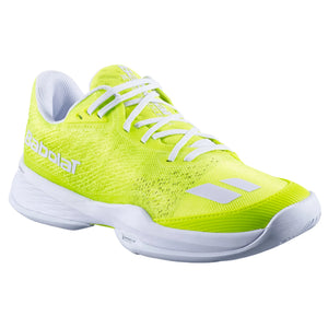 Babolat Jet Mach Women's Pickleball Shoes (Fluo Yellow/White)