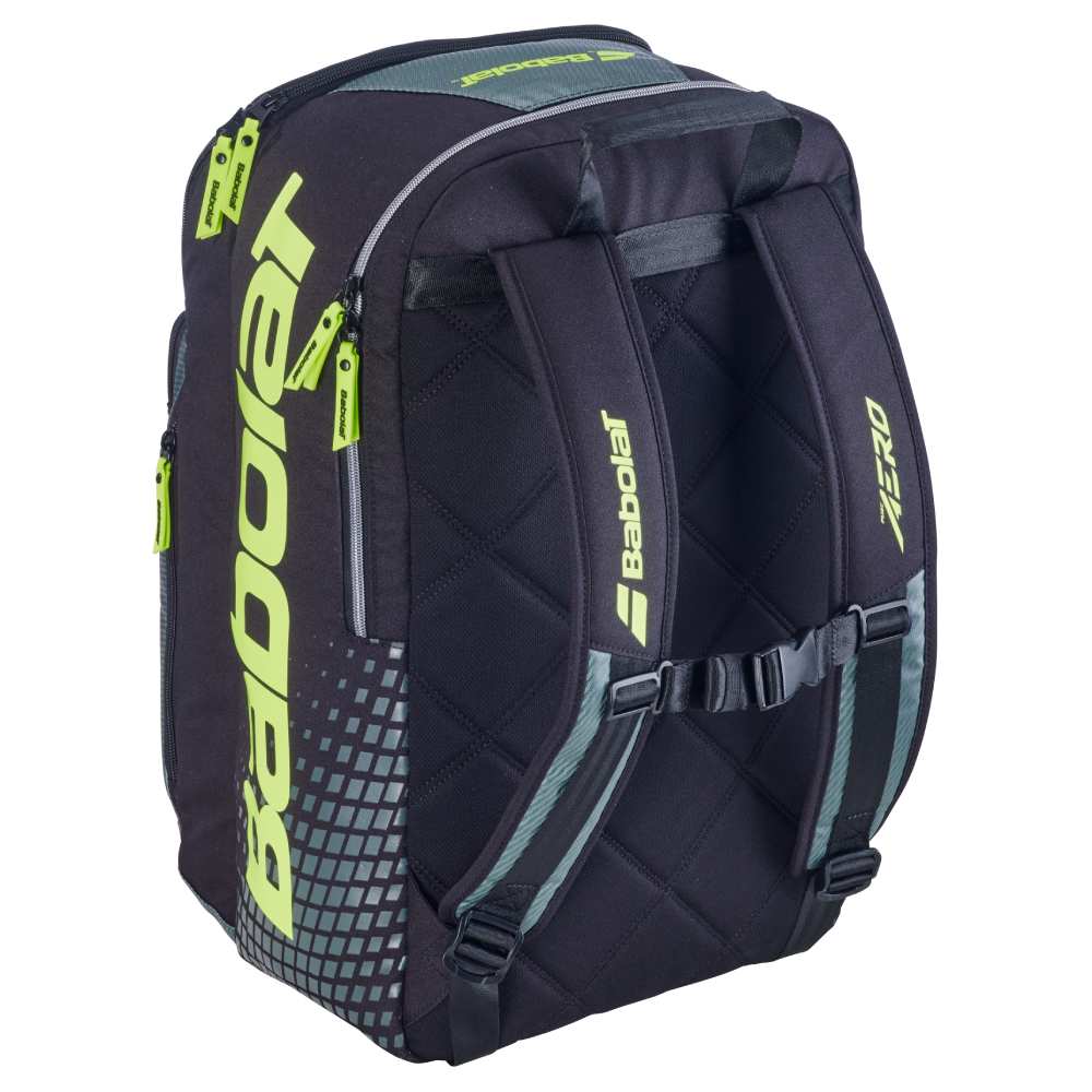 Babolat Pure Aero Backpack Gen 9 (Metalic Grey/Black/Yellow)
