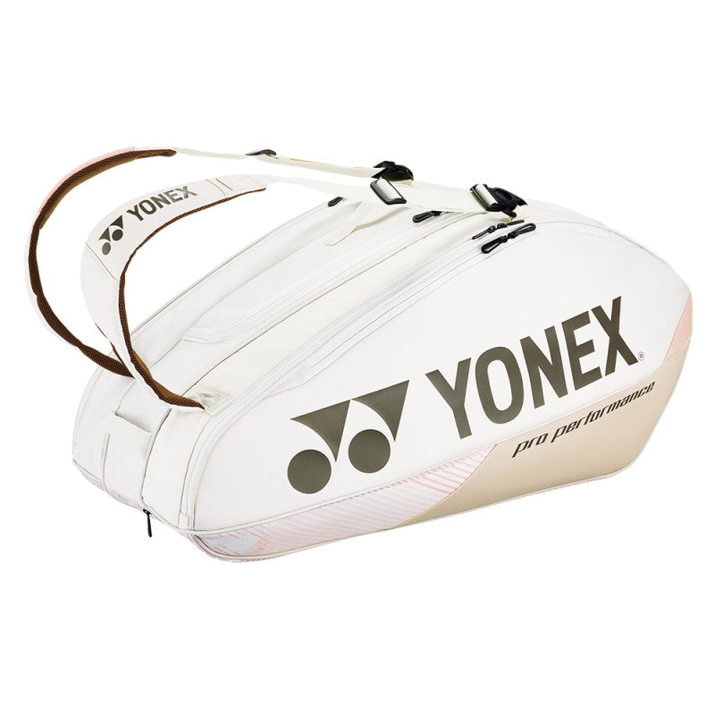 Yonex Pro Racquet Bag 9 Pack Sand Beige